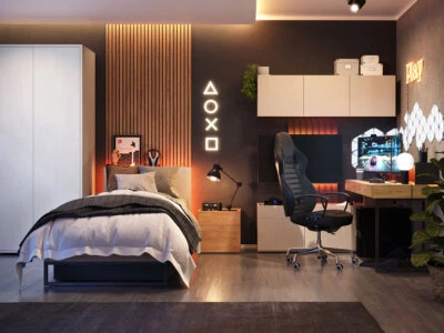 Kinderzimmer-Set Teen Flex III Kinderzimmer Jugendzimmer-Set Kollektion Modern - Bild 1 von 3