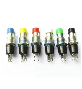 LOT20 Push To ON Momentary Circuit Control Push Button Switch PBS-110 KAX-3 - Picture 1 of 8