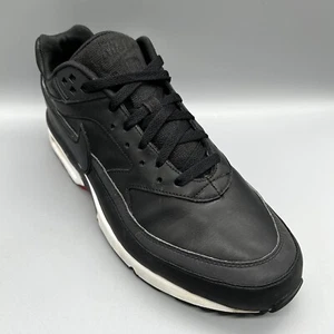 Nike Air Max BW Premium Black Bright Crimson 819523-006 Mens Uk 11 Vintage 2015 - Picture 1 of 11