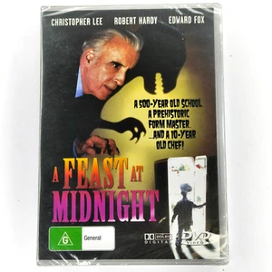 A Feast at Midnight DVD New Sealed - Christopher Lee Robert Hardy Edward Fox R4 - Picture 1 of 2