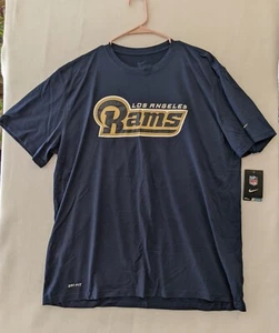 Los Angeles Rams Fußball Herren XXL - 2X T-Shirt Nike Dri-Fit Neu mit Etikett - Bild 1 von 12