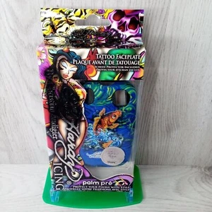 PALM PRE ED HARDY CHRISTIAN AUDIGIER MOBILE PHONE COVER -NEW & SEALED RARE RETRO - Picture 1 of 2