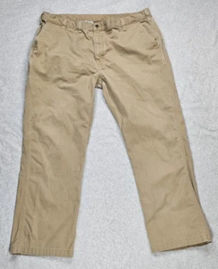 Carhartt Workwear Pants Mens Size 44x32 Tan Relaxed Fit - Picture 1 of 9