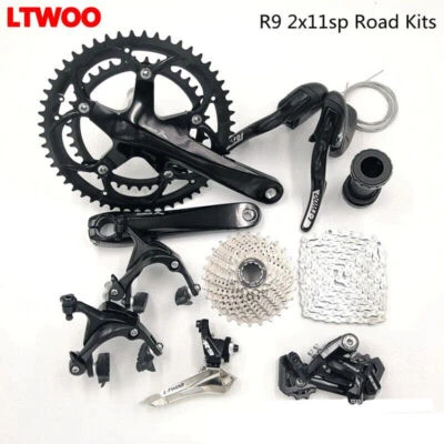 LTWOO R9 2x11 Speed Road Bike Groupset Complete Bicycle Components Rim Brake - Image 1 of 4