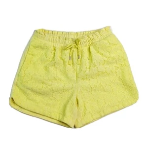 Garanimals 365 Kids Girls Yellow Pull On Lace Front Shorts Size 6 EUC - Picture 1 of 3
