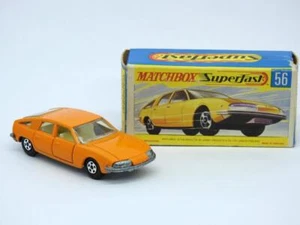 Matchbox Superfast No.56 BMC 1800 Pininfarina Neuwertig Vnm G Kiste 1971-73 NW - Bild 1 von 10