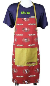 NFL San Francisco 49ers Printed Tailgating Apron - Picture 1 of 3