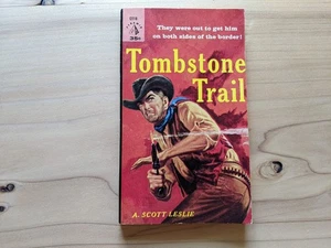 Tombstone Trail A. Scott Leslie Pyramid Books Vintage Western 1960 G518 - Bild 1 von 8