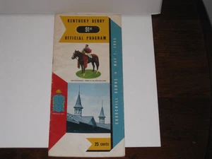 Vintage 1965-- Official Churchill Downs--91st Kentucky Derby Program - Picture 1 of 9