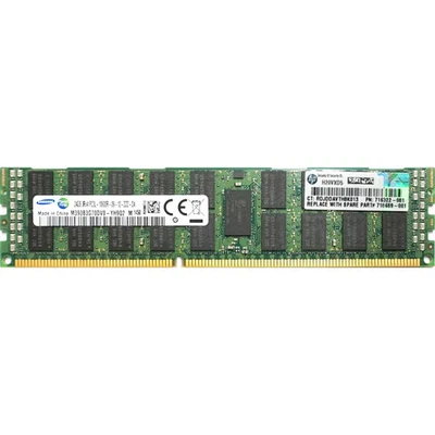 HP 716324-B21 24GB PC3L-10600R DDR3L-1333MHz 3RX4 REG RAM - Image 1 of 2