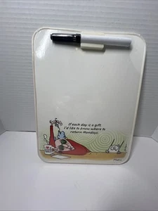 Vintage 80s Maxine Dry Erase Memo Board New Hallmark Mondays Office Kitchen - Picture 1 of 2