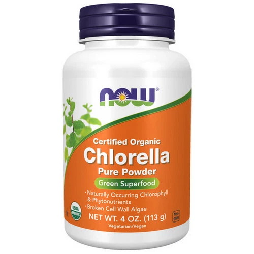 Chlorella Pure Powder 4 Oz By Now Foods - Image 1 of 1