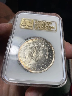 OLD GEN 3 NGC MS-63  1884 O Morgan Dollar , Gem Quality Beauty! - Image 1 of 4