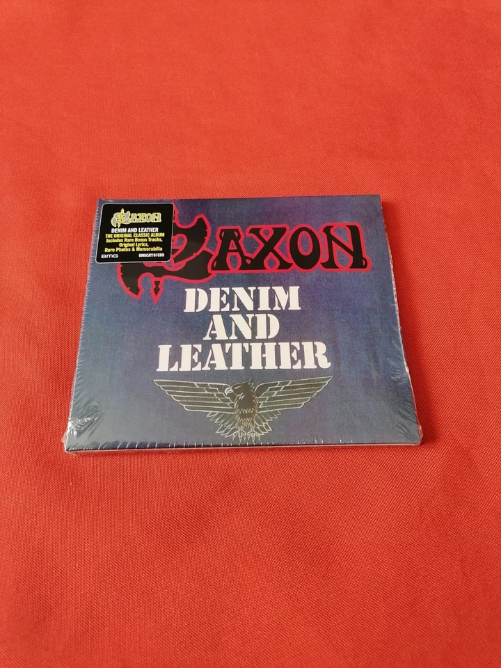 SAXON - Denim And Leather - Digipak CD - Bonustracks - NEU - Bild 1 von 1