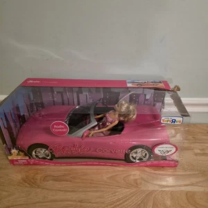 Barbie Corvette Radio Control 2008 rosa mit Puppe Toys R Us getestet funktioniert mit Box - Bild 1 von 12