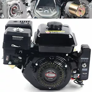Motore a Gas 7,5HP 4 Tempi Go Kart Log Splitter Mini Moto Motore 212CC 3600RPM Nuovo - Foto 1 di 22