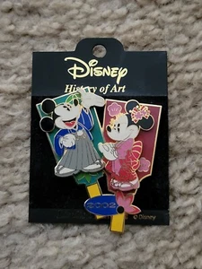 Disney Kimono Mickey & Minnie History Of Art Japan LE 2800 Pin - Picture 1 of 2