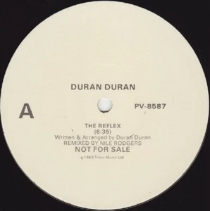 Duran Duran The Reflex 2 mixes Usa WHITE LABEL PR0MO 12" - Picture 1 of 1