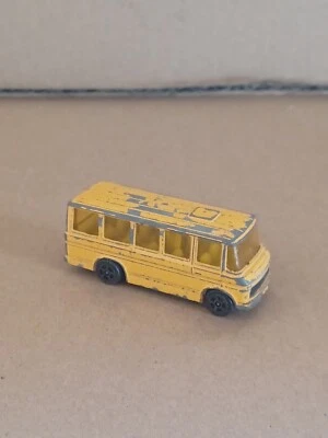 Autobús escolar Mercedes-Benz Corgi Juniors vintage hecho en Gran Bretaña Foto 1 de 4