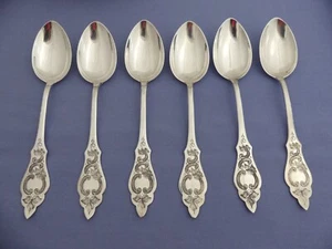 Robbe & Berking - Ostfriesenmuster - 6 Löffel - 90er Silber - 21 cm - Bild 1 von 2