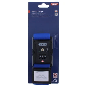 ABUS Kofferband-Schloss 620TSA/192 mit Zahlencode Schloss Blau - Bild 1 von 1
