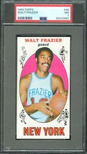 1969 Topps Basketball WALT FRAZIER #98 PSA 7 (NM)