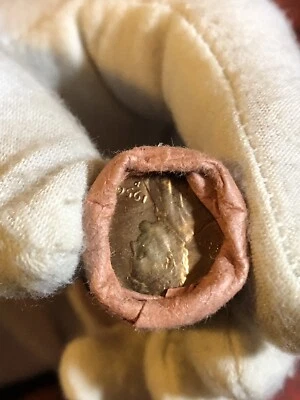 1956 D Wheat Penny BU OBW Roll Nicely Toned Ends - Image 1 of 4