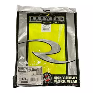 Radwear High Visibility SV83 Standard Safety Vest ANSI 107 Type R Class 3 Medium - Picture 1 of 2