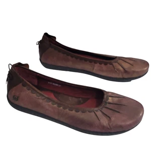 Born Scotti Ballerinas Damen 9,5 Metallic Braun Leder Fairy Cottage Laune - Bild 1 von 9