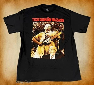Neu The Texas Chain Saw Massacre schwarz Herren Vintage T-Shirt - Bild 1 von 2