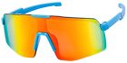 Kids Blade Sports Shield Baseball Cycling Sunglasses Mult Icolor Mirror 32Trv