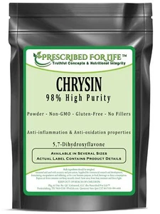 Chrysin - 98% hochreines Pulver, 1 kg - Bild 1 von 1