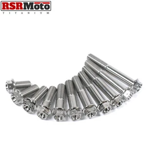 Pernos de brida hexagonal de cabeza perforada de titanio M10 20 25 30 35 40 45 50 55 60 65 70 - Imagen 1 de 16