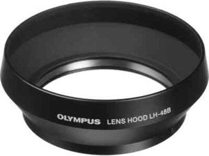 Olympus LH-48B Black Lens Hood -Brand New in Box - Picture 1 of 3