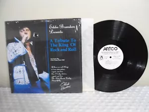 Eddie Brandon LP Tribute To King Of Rock And Roll 1977 NM Original Elvis Presley - Picture 1 of 11