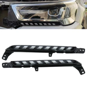 2 Stück LED Tagfahrlicht mit Blinker für Toyota Hilux Revo 2020 2021 - Bild 1 von 12