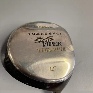 Snake Eyes Viper Titanium Graphite Shaft Stiff Flex 430cc 10* Driver - Picture 1 of 7