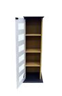 2x DVD/CD GAMES ORNAMENT??Storage Display Cabinet With Glass Doors & Shelves????