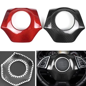 Coprivolante in fibra di carbonio nero per Chevrolet Camaro 2016-2024 2017 2018 - Foto 1 di 8