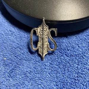 Vintage Silver  Olds Cutlass Supreme Metal Emblem Ornament Nameplate      R7 - Picture 1 of 9