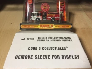 Code 3 Ferrara Inferno Pumper #12357 - Bild 1 von 2