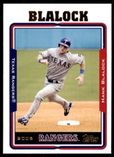 2005 Topps Hank Blalock Baseball Cards #20