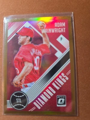 2018 Panini Donruss Optic - Diamond Kings Adam Wainwright #30 Bronze Prizm - Image 1 of 2