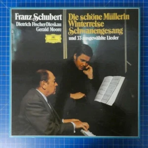 Schubert Lieder Fischer Dieskau Moore 6LP DGG 2720105 LP144 - Bild 1 von 4