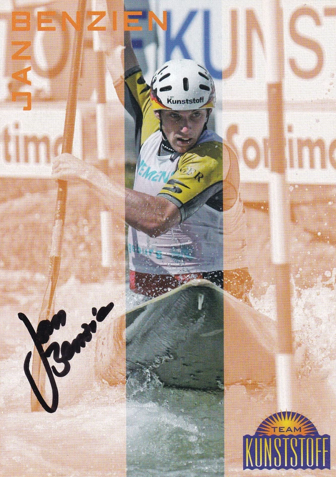 Jan BENZIEN - Deutschland, Gold WM 2006 Kanu, Original-Autogramm! - Bild 1 von 1