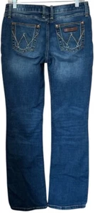 Wrangler Bootcut Retro Jeans 7/8 Women’s Blue Denim 32x32 - Picture 1 of 14