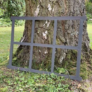Stallfenster Fenster Scheunenfenster Eisen grau 68cm Antik-Stil Eisenfenster - Bild 1 von 4