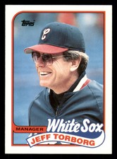 1989 Topps Traded Jeff Torborg #120T  MGR Chicago White Sox