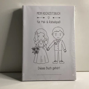 S168 Mein Hochzeitsbuch - Wedding Shop Love Grow - Hochzeit - Geschenk Malbuch - Bild 1 von 2
