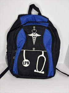 Port Authority Honeycomb Backpack With LPN Nurse Iron In Emblems! - Picture 1 of 6